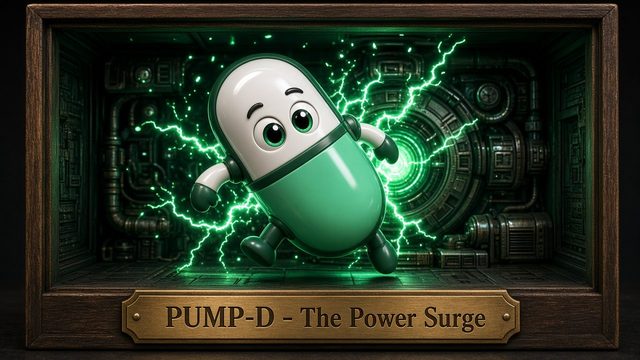 PUMP-D — The Power Surge ($PUMP), 3D collectible