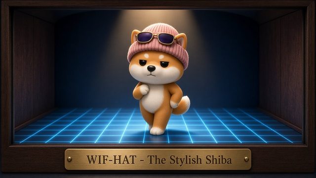 WIF-HAT — The Stylish Shiba ($WIF), 3D collectible